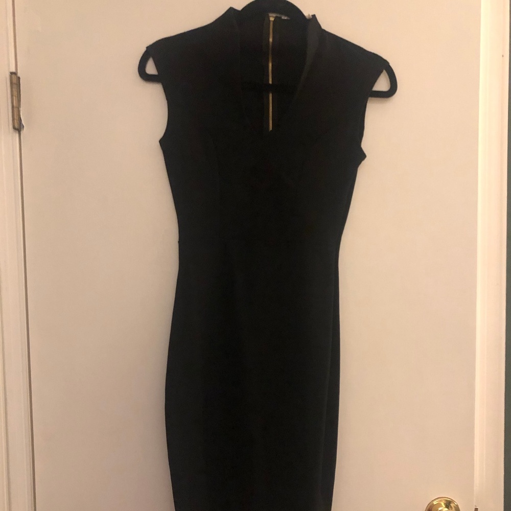 LBD Form Fitting Black Dress